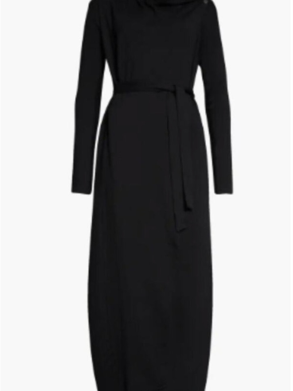 Lunya The Robe Pima Cotton in Black - Picture 2 of 5